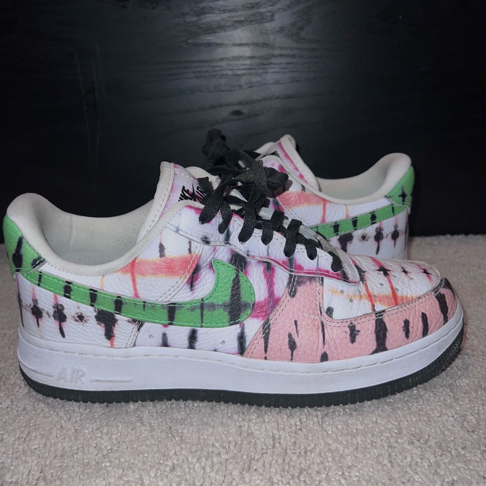Nike Air Force 1 Low Black Tie Dye